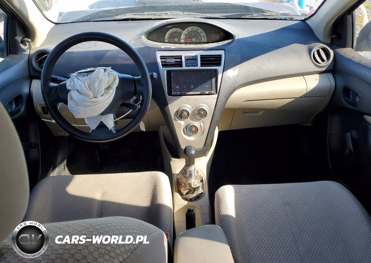 2008 Toyota Yaris Base VIN:JTDBT923X81230419 - 8