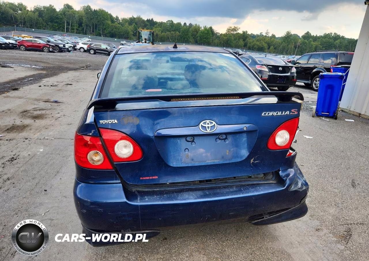 2006 Toyota Corolla S VIN:2T1BR32E76C656476 - 6