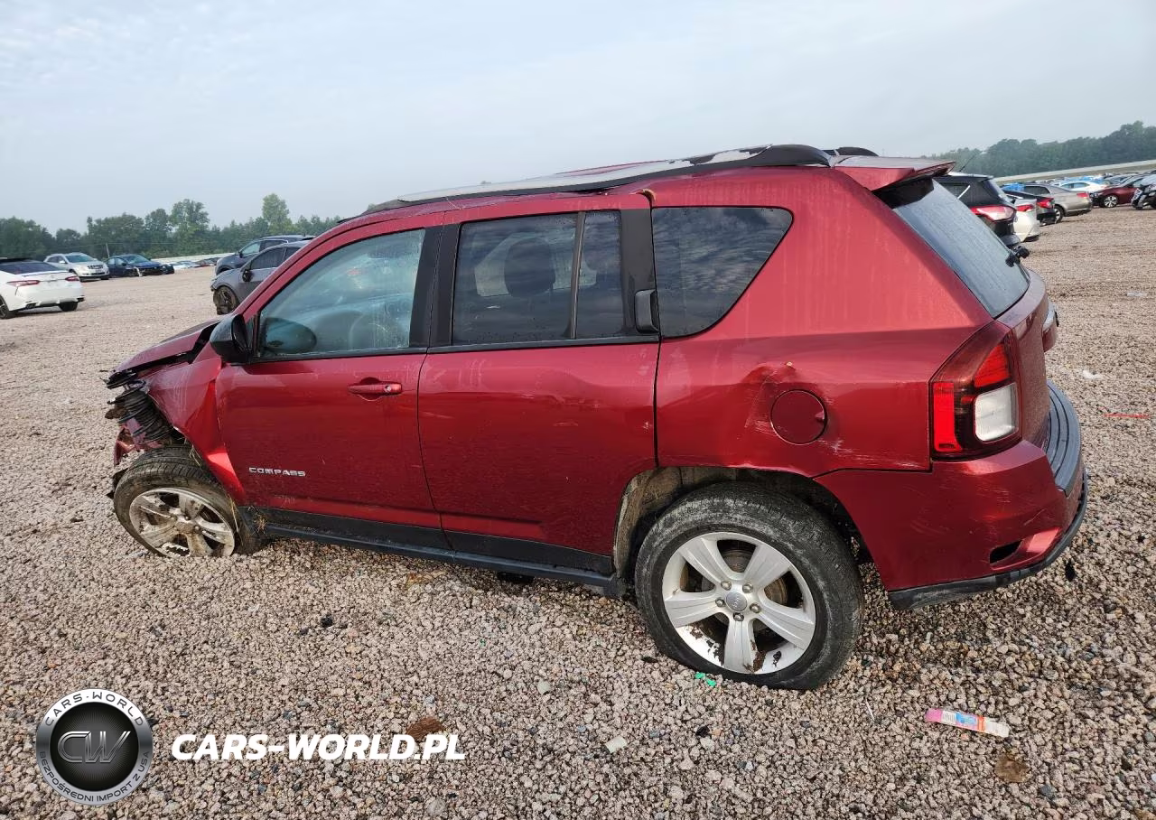 2016 Jeep Compass Sport VIN:1C4NJCBA8GD811851 - 2