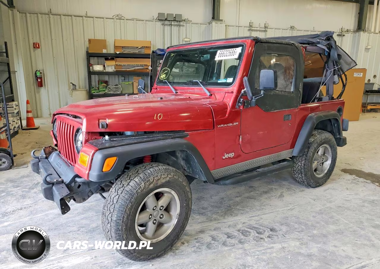 1998 Jeep Wrangler - Tj Se VIN:1J4FY29P8WP752344 - 1