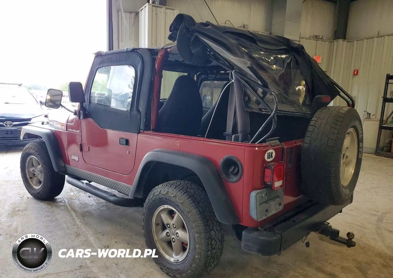 1998 Jeep Wrangler - Tj Se VIN:1J4FY29P8WP752344 - 2