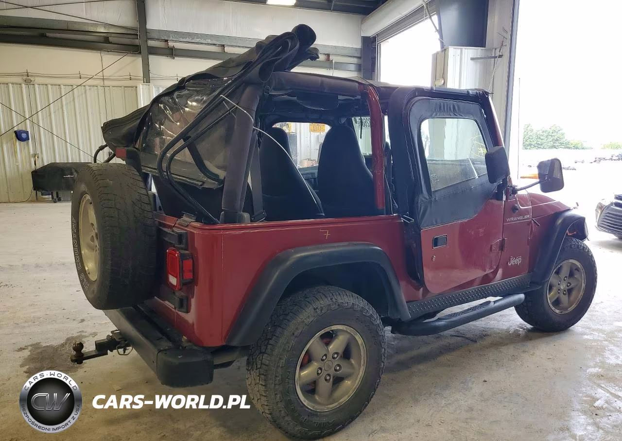 1998 Jeep Wrangler - Tj Se VIN:1J4FY29P8WP752344 - 3