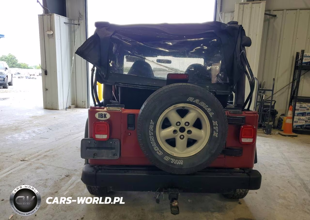 1998 Jeep Wrangler - Tj Se VIN:1J4FY29P8WP752344 - 6