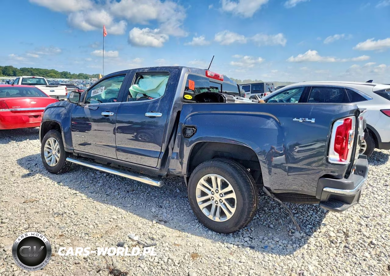 2017 GMC Canyon Slt VIN:1GTP6DE19H1290413 - 2
