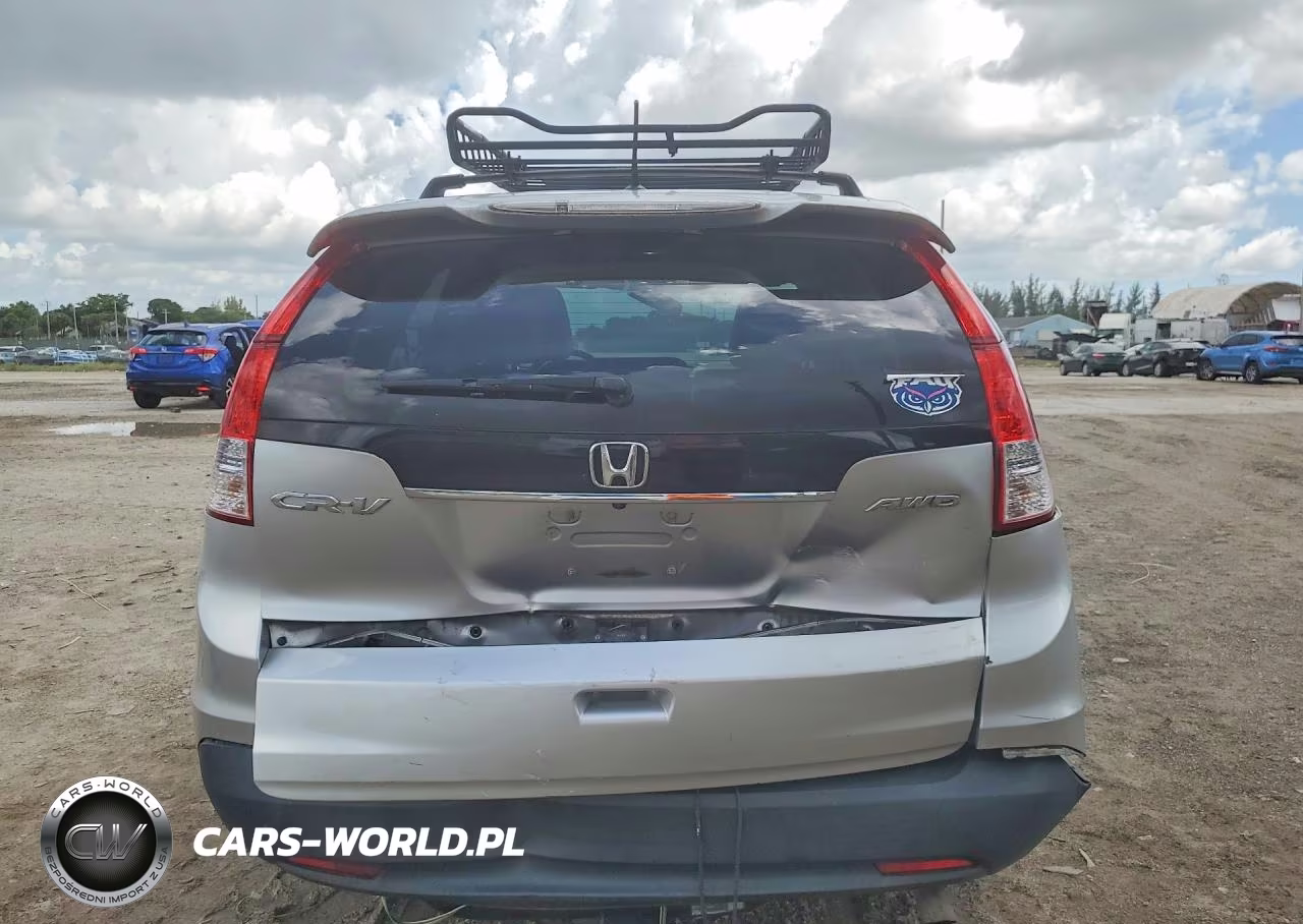 2012 Honda Cr-V Exl VIN:2HKRM4H72CH607626 - 6