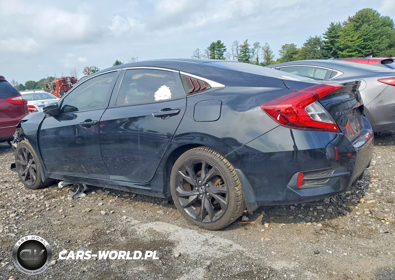 2019 Honda Civic Sport VIN:2HGFC2F82KH504768 - 2