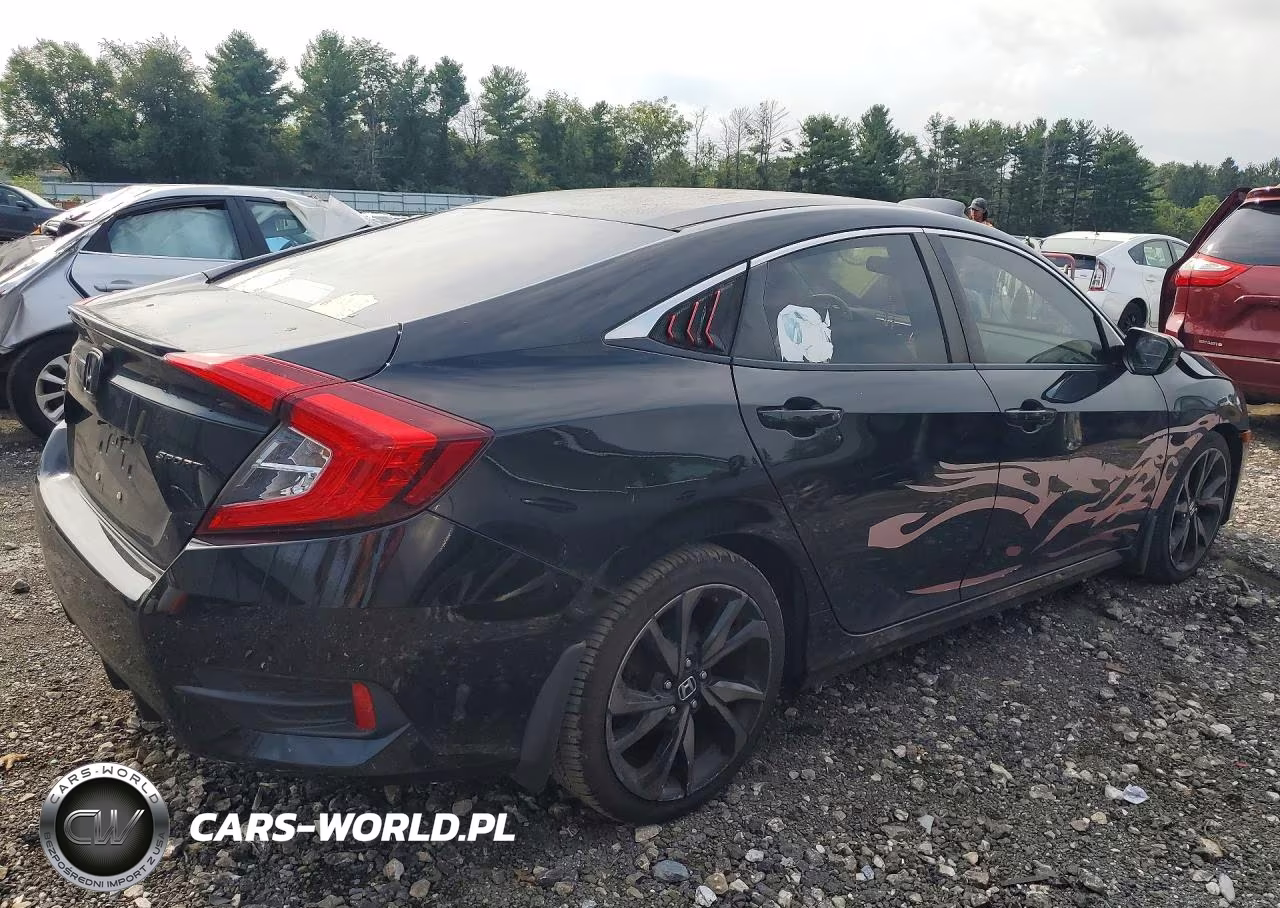 2019 Honda Civic Sport VIN:2HGFC2F82KH504768 - 3