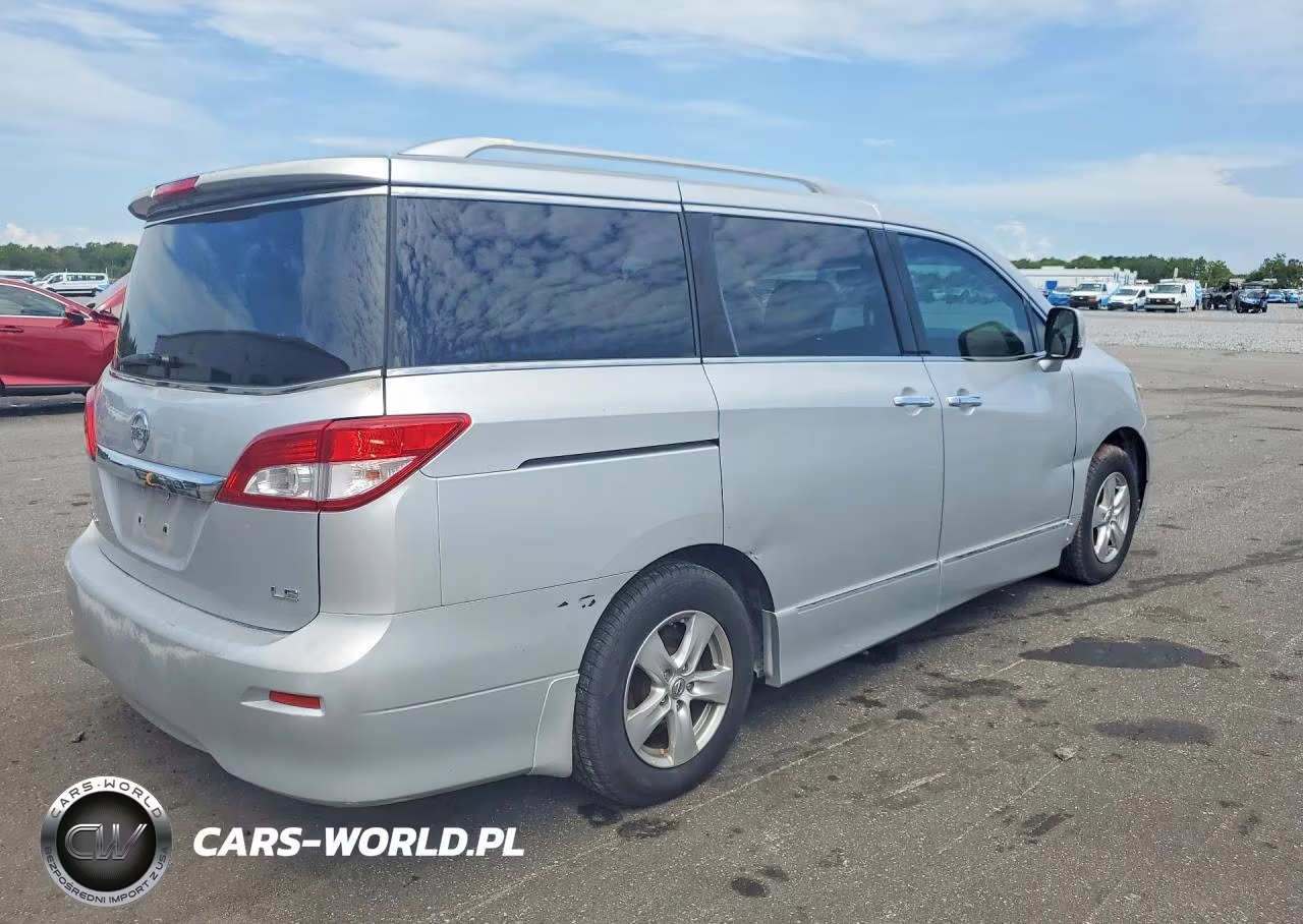 2012 Nissan Quest 3.5 S VIN:JN8AE2KP4C9035544 - 3