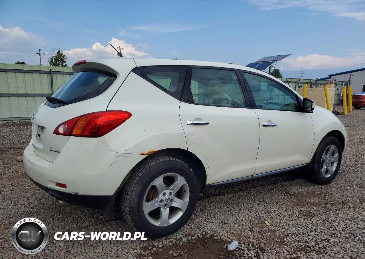 2009 Nissan Murano S VIN:JN8AZ18W89W206058 - 3