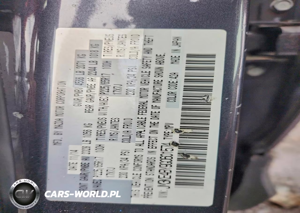 2016 Mazda Cx-5 Sport VIN:JM3KE4BY9G0601574 - 13