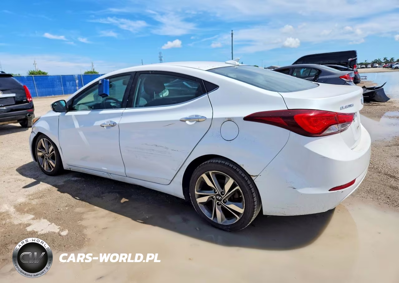 2016 Hyundai Elantra Gl VIN:5NPDH4AE7GH752979 - 2