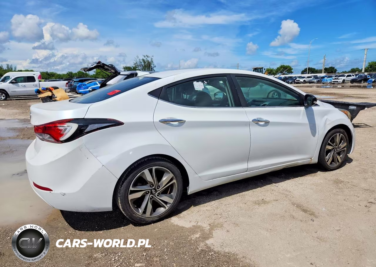 2016 Hyundai Elantra Gl VIN:5NPDH4AE7GH752979 - 3