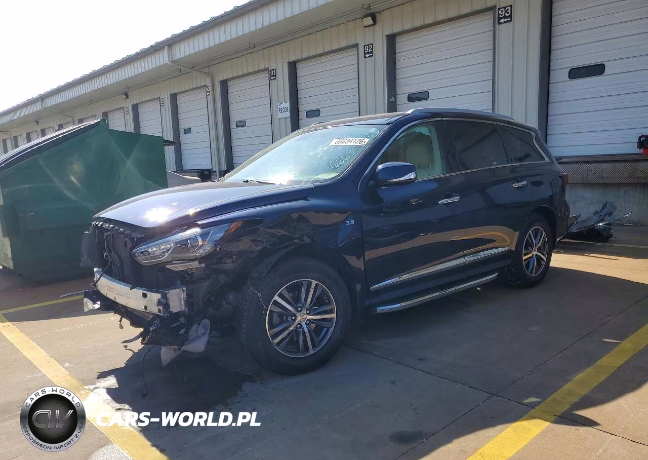 2017 Infiniti Qx60 Base VIN:5N1DL0MNXHC553114 - 1