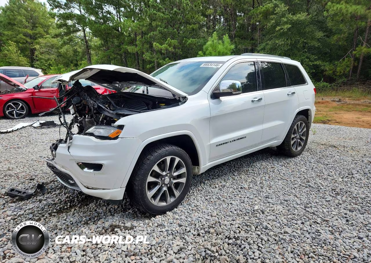 2018 Jeep Grand Cherokee Overland VIN:1C4RJECG7JC204823 - 1