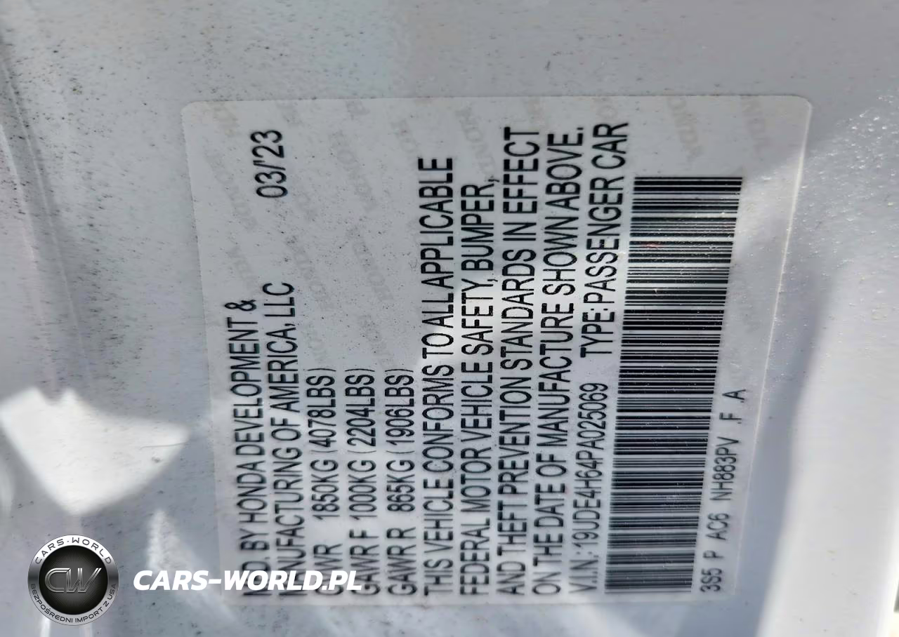 2023 Acura Integra A-Spec Tech VIN:19UDE4H64PA025069 - 13