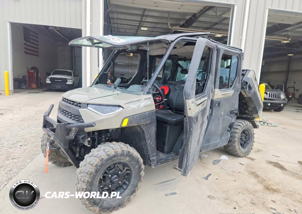 2024 Polaris Ranger Crew Xp 1000 Utility Vehicle VIN:4XARSU995R8095767 - 2