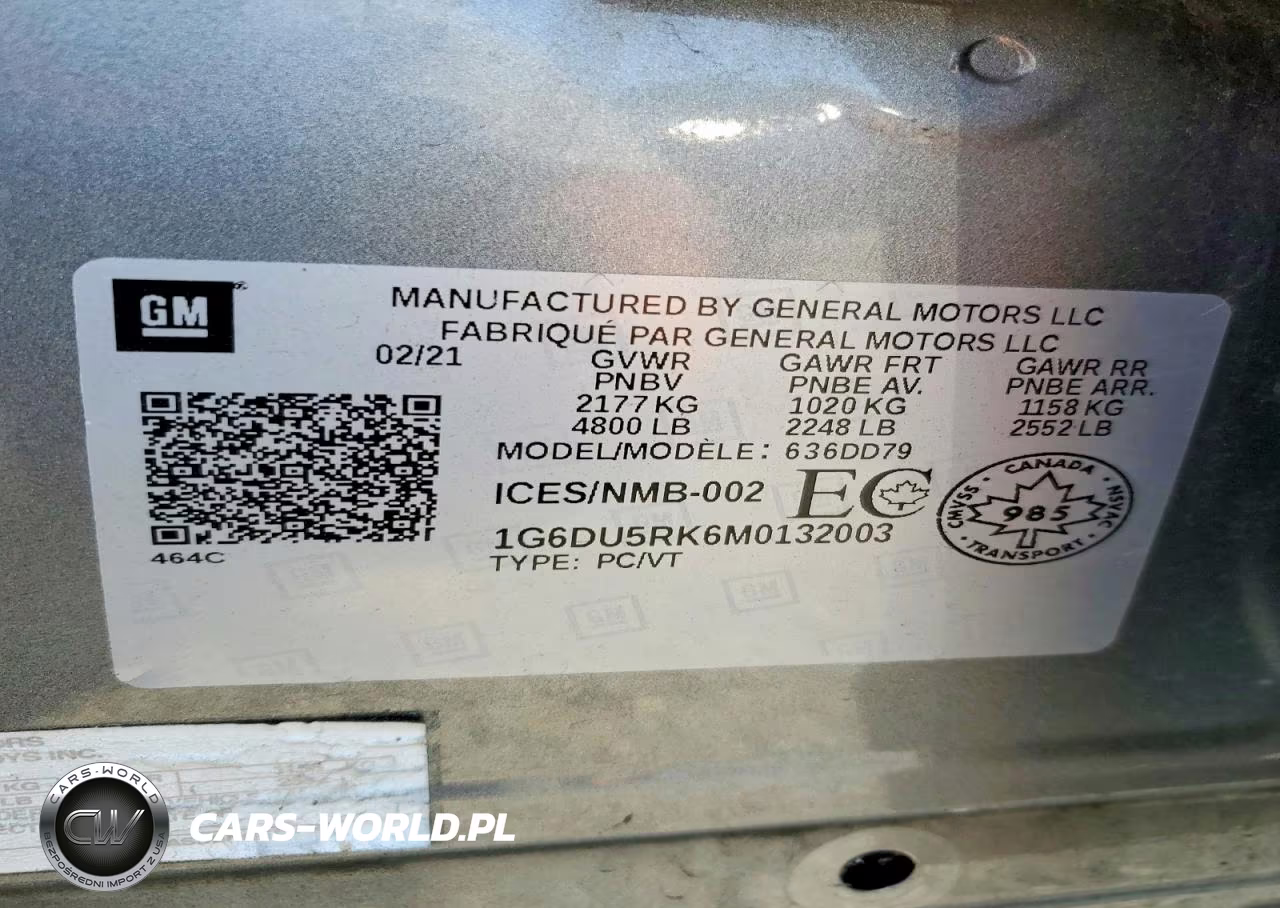 2021 Cadillac Ct5 Sport VIN:1G6DU5RK6M0132003 - 13
