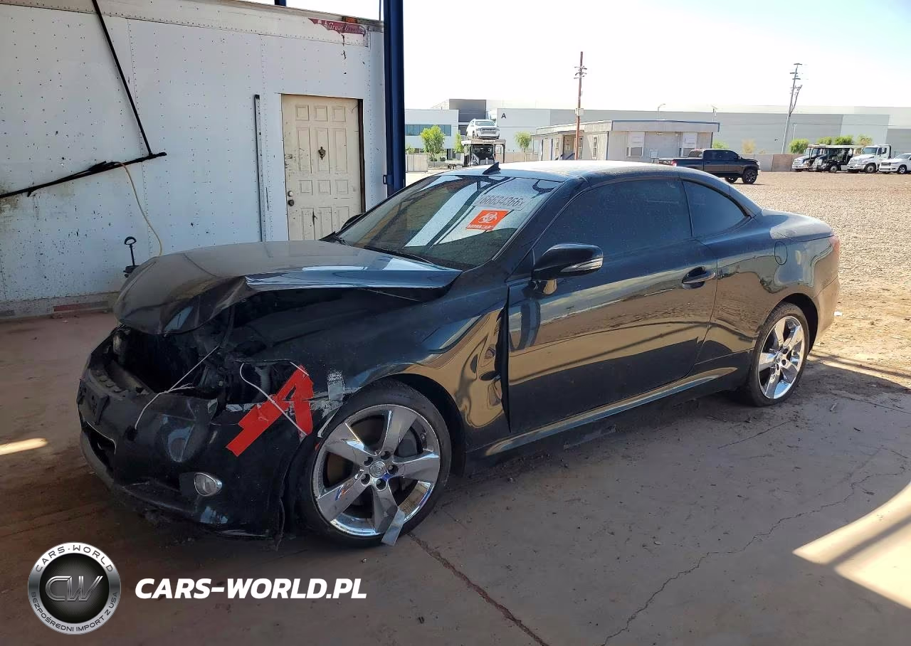 2010 Lexus Is 350 VIN:JTHFE2C26A2504822 - 1