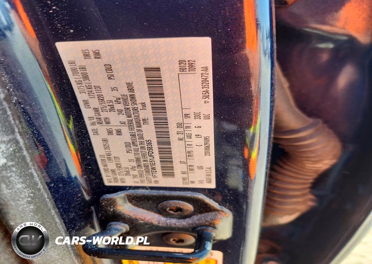 2018 Ford F150 Supercrew VIN:1FTEW1E51JFD58365 - 12