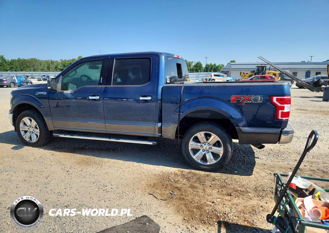2018 Ford F150 Supercrew VIN:1FTEW1E51JFD58365 - 2