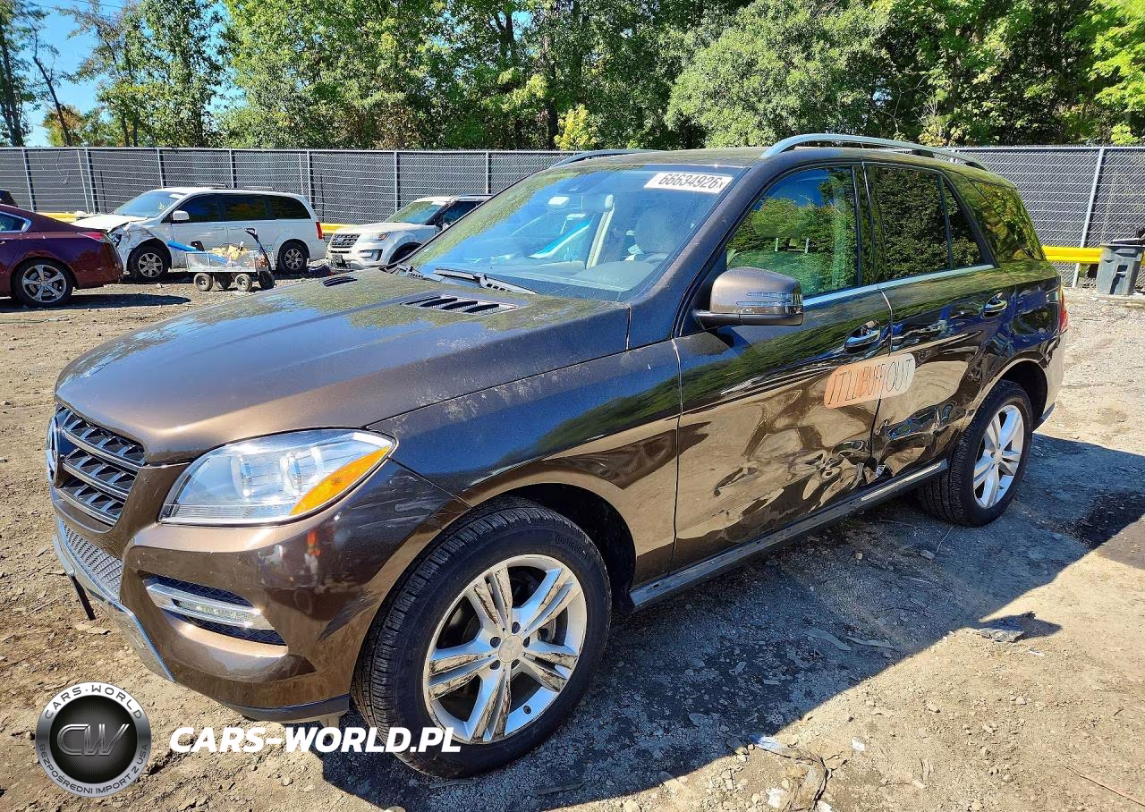 2013 Mercedes-Benz Ml 350 4Matic VIN:4JGDA5HBXDA228200 - 1