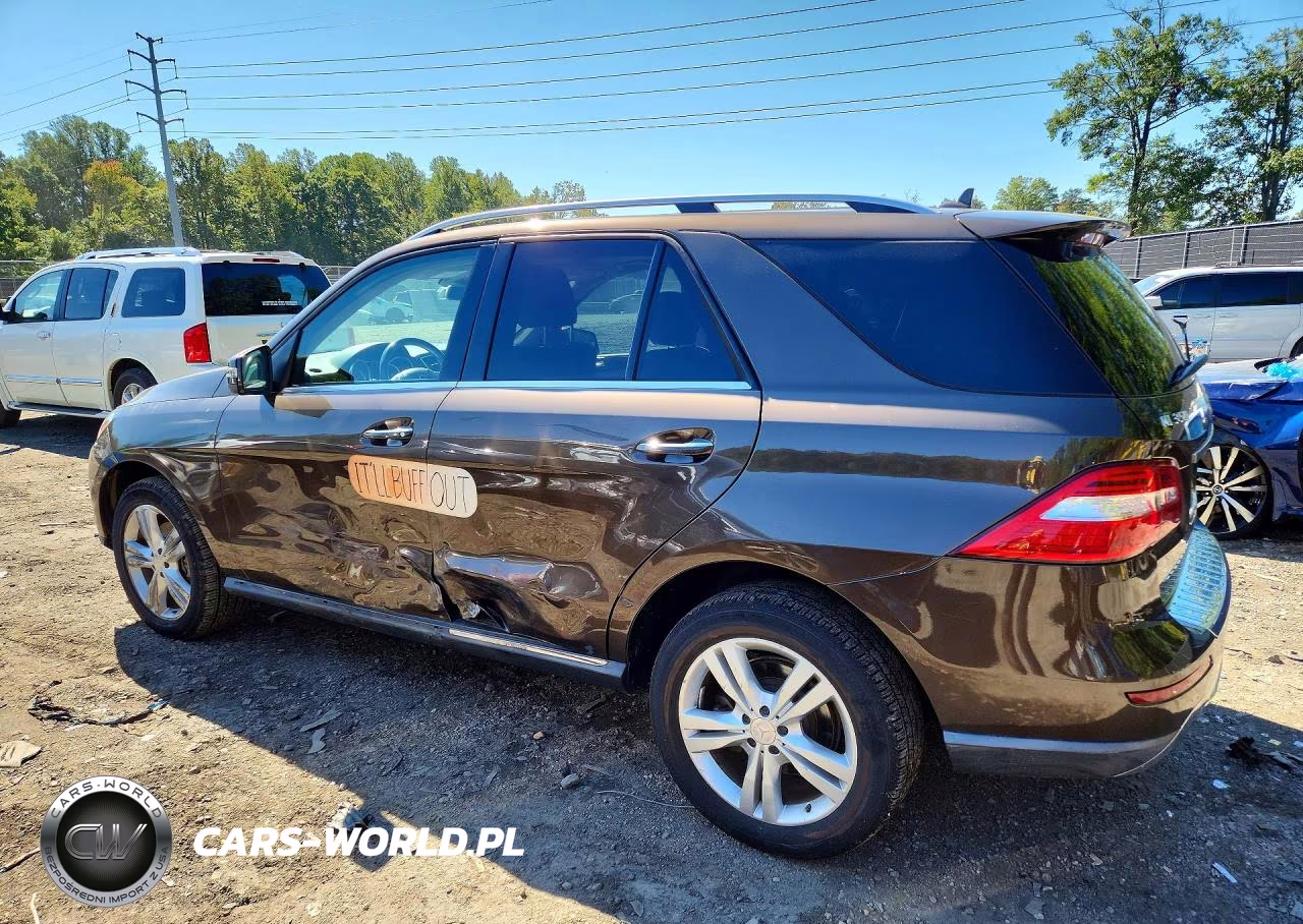 2013 Mercedes-Benz Ml 350 4Matic VIN:4JGDA5HBXDA228200 - 2