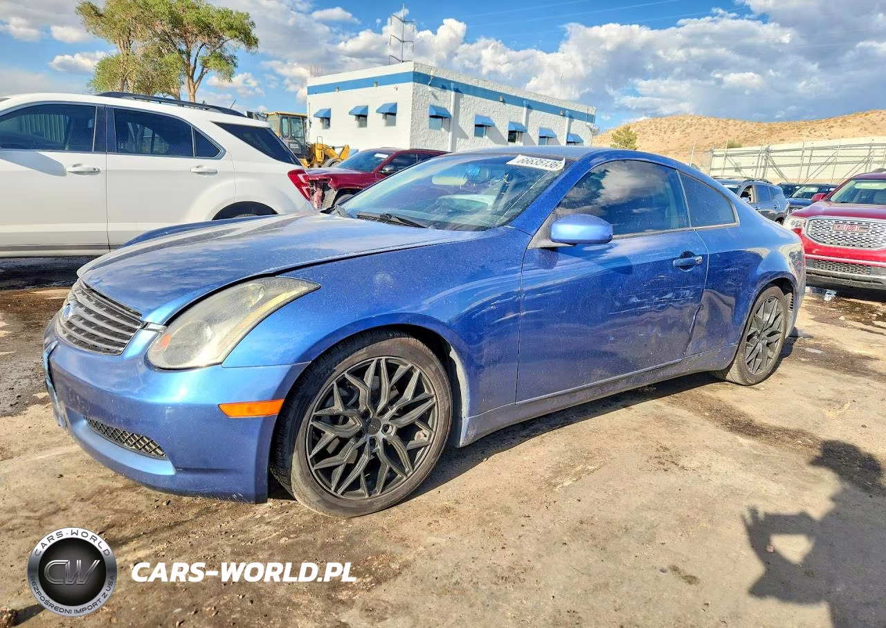2005 Infiniti G35 Base VIN:JNKCV54E05M402536 - 1