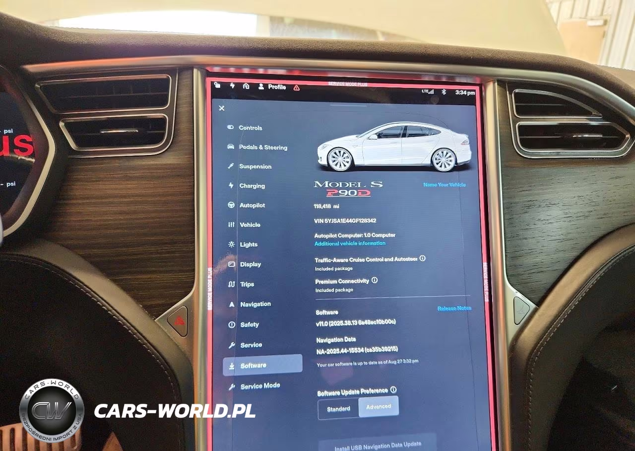 2016 Tesla Model S VIN:5YJSA1E44GF128342 - 9