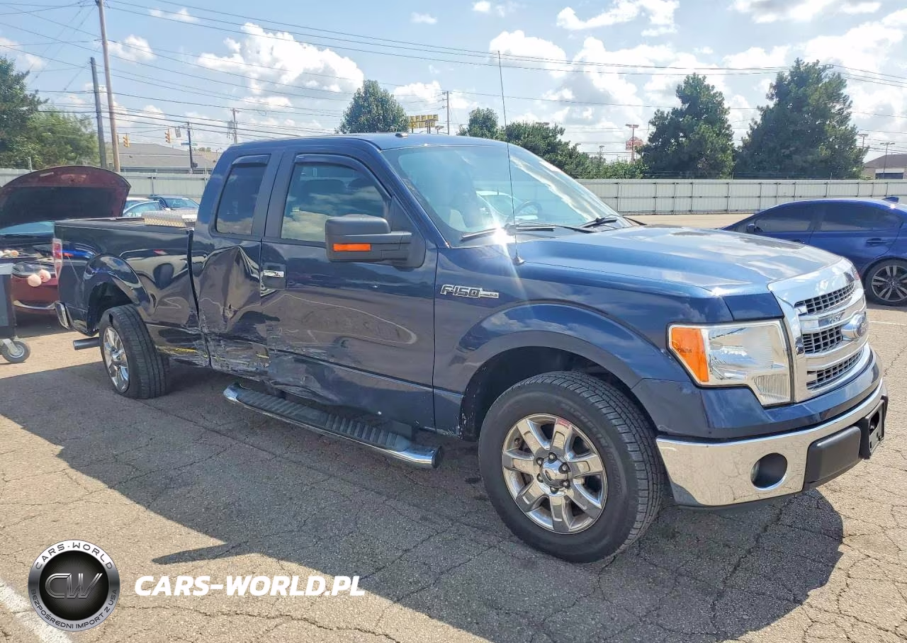 2014 Ford F150 Super Cab VIN:1FTEX1CM9EFB75437 - 4