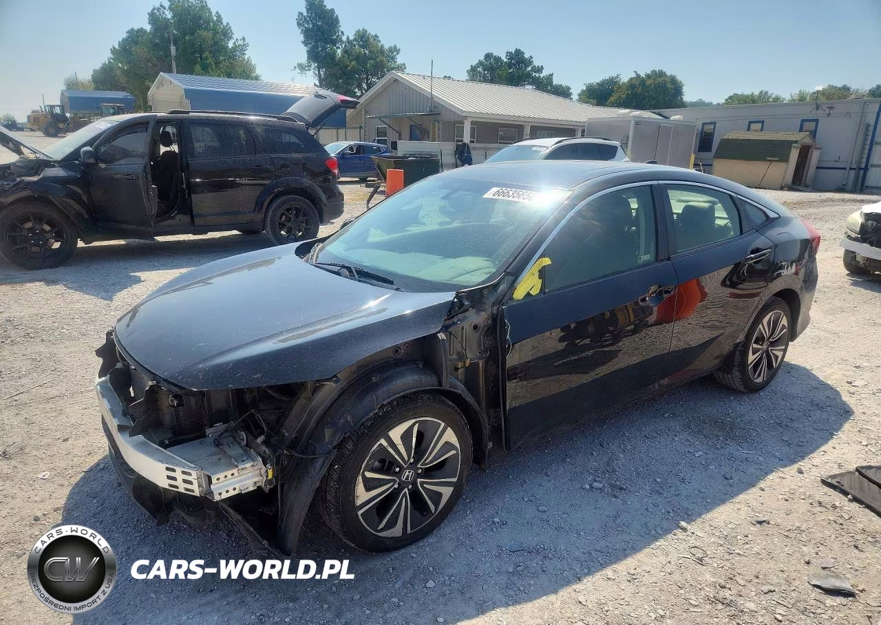 2018 Honda Civic Exl VIN:JHMFC1F79JX012408 - 1