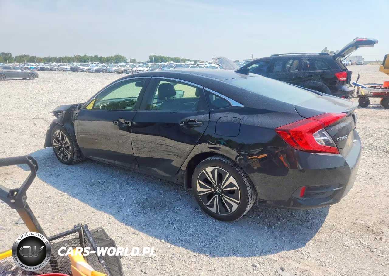 2018 Honda Civic Exl VIN:JHMFC1F79JX012408 - 2