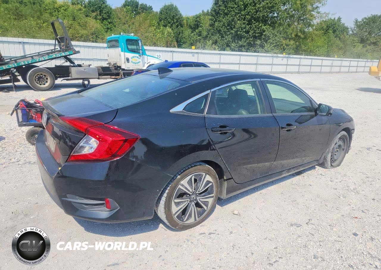 2018 Honda Civic Exl VIN:JHMFC1F79JX012408 - 3