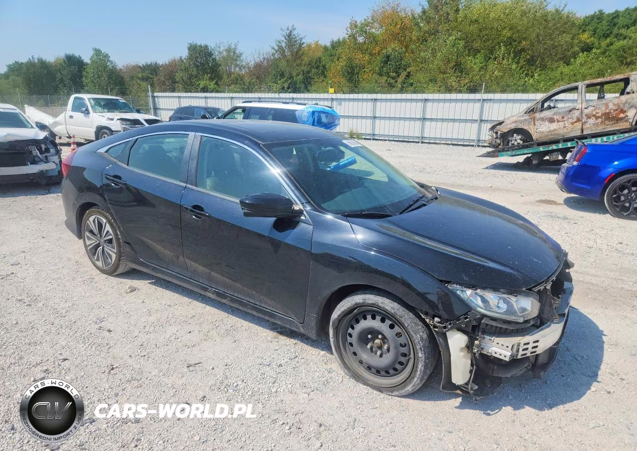 2018 Honda Civic Exl VIN:JHMFC1F79JX012408 - 4