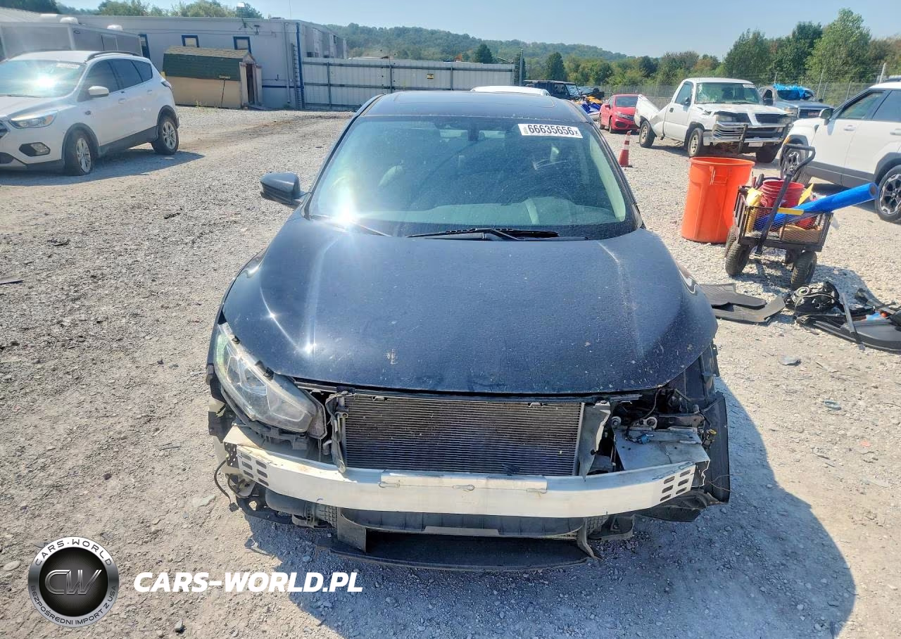 2018 Honda Civic Exl VIN:JHMFC1F79JX012408 - 5