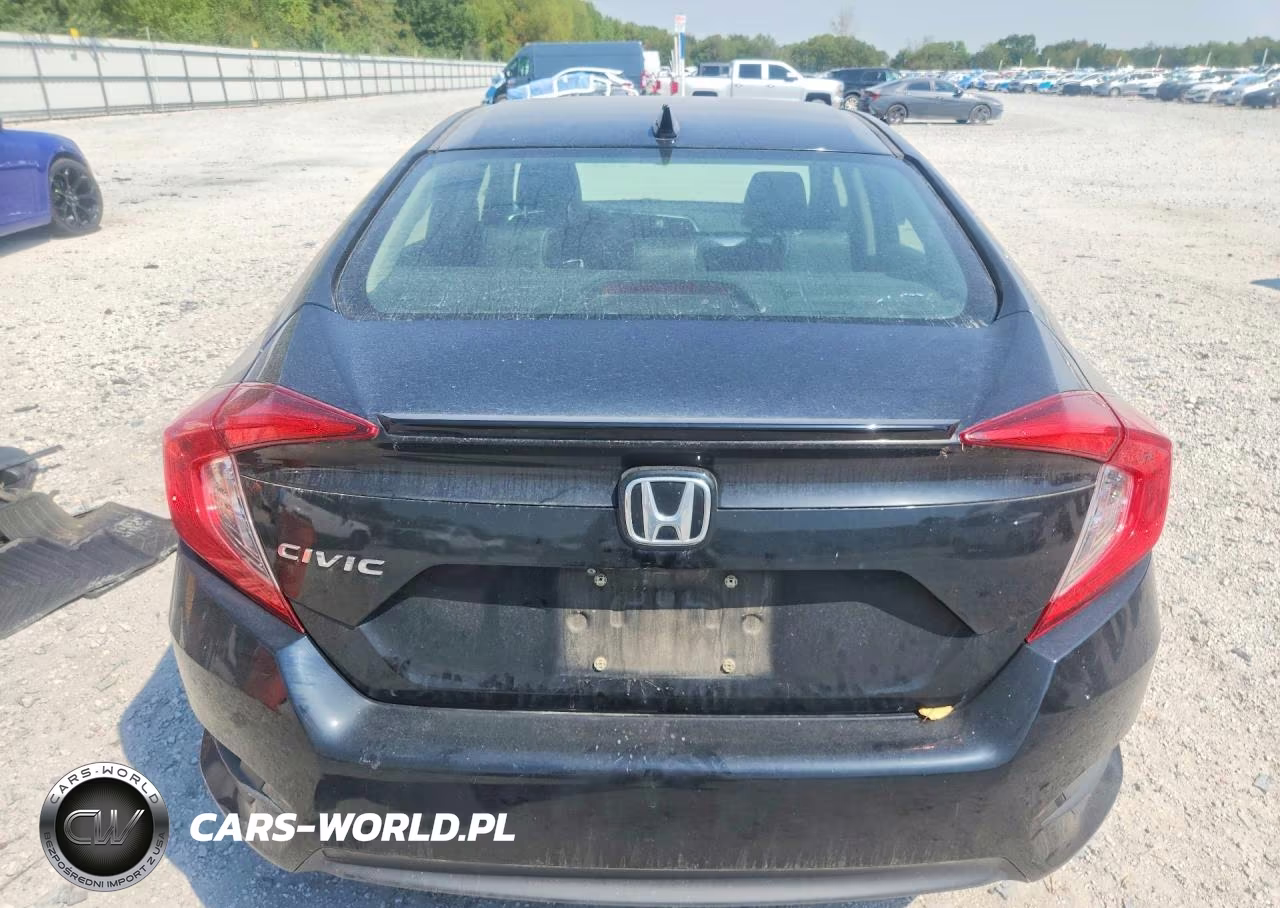 2018 Honda Civic Exl VIN:JHMFC1F79JX012408 - 6