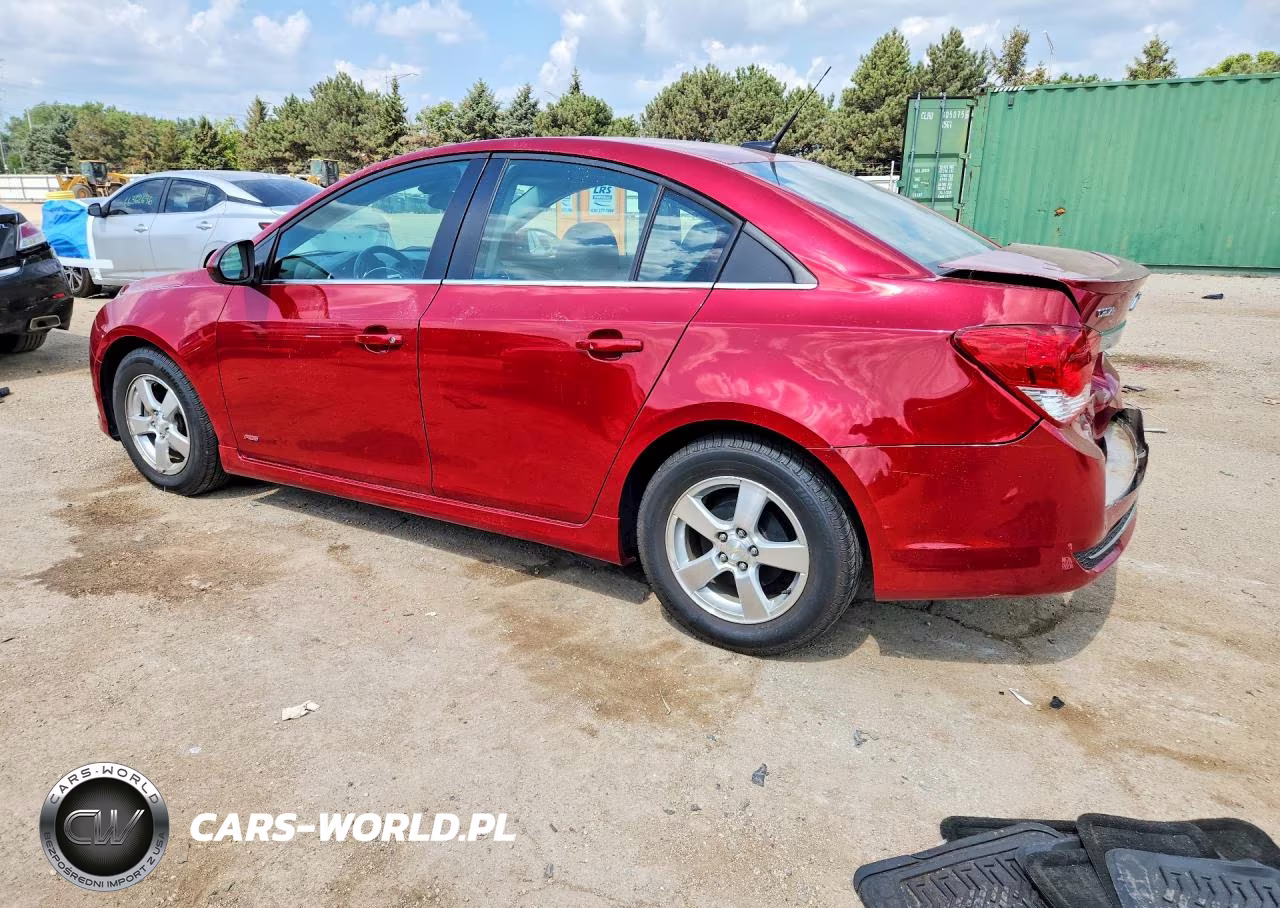 2013 Chevrolet Cruze Lt VIN:1G1PC5SB1D7178782 - 2