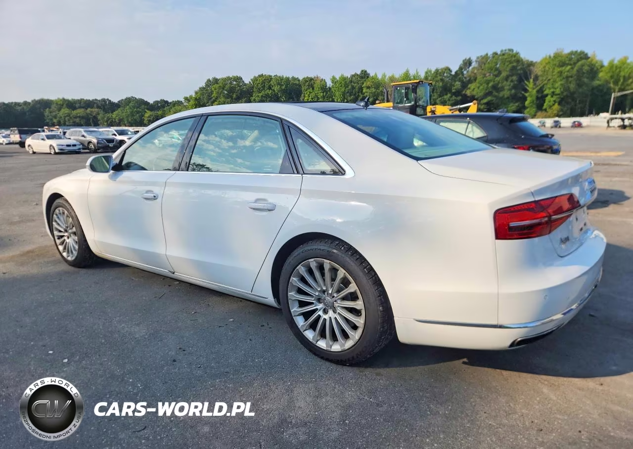2016 Audi A8 L Quattro VIN:WAU34AFD2GN007754 - 2