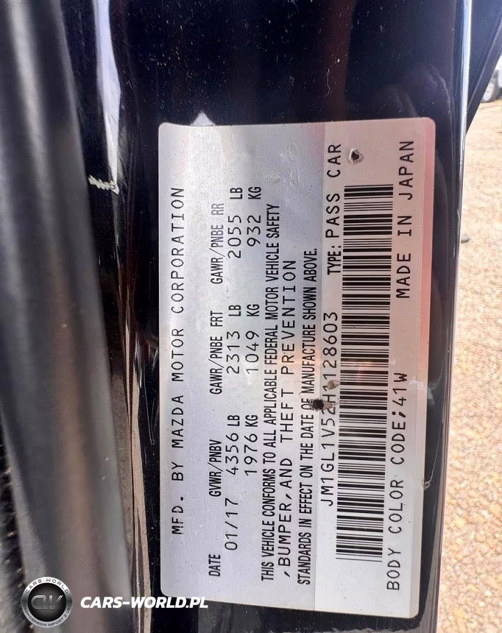 2017 Mazd 6 Touring VIN:JM1GL1V52H3128603 - 10