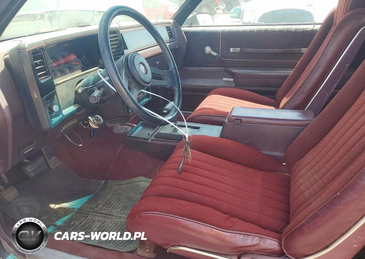 1986 Chevrolet Monte Carlo VIN:1G1GZ37G5GR200296 - 7