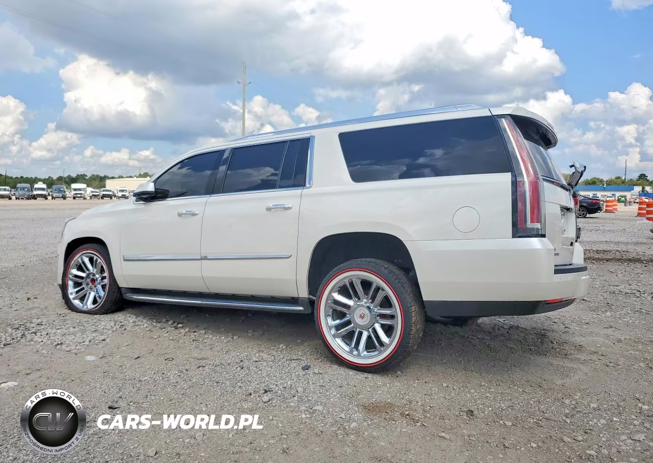 2015 Cadillac Escalade Esv Luxury VIN:1GYS3HKJ4FR194762 - 2