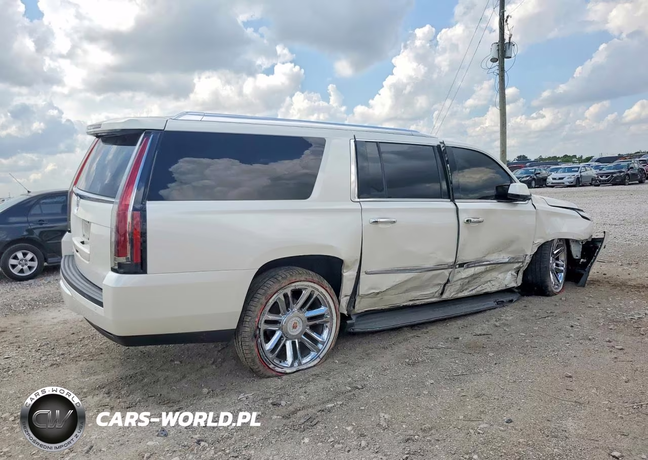 2015 Cadillac Escalade Esv Luxury VIN:1GYS3HKJ4FR194762 - 3
