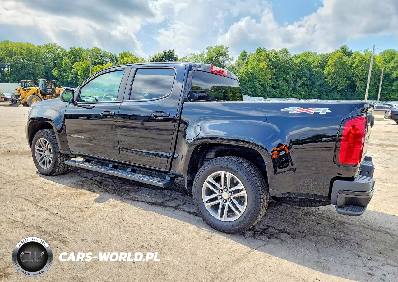 2022 Chevrolet Colorado VIN:1GCGTBEN4N1240336 - 2