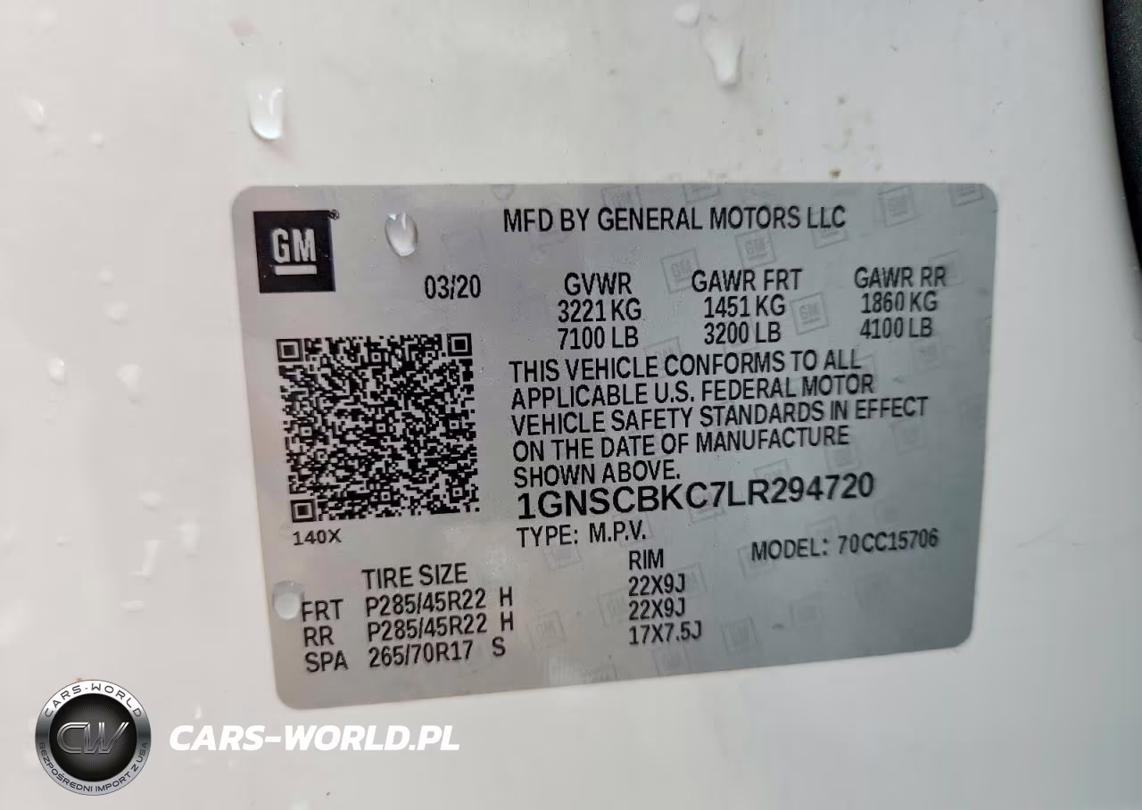 2020 Chevrolet Tahoe C1500 Lt VIN:1GNSCBKC7LR294720 - 13