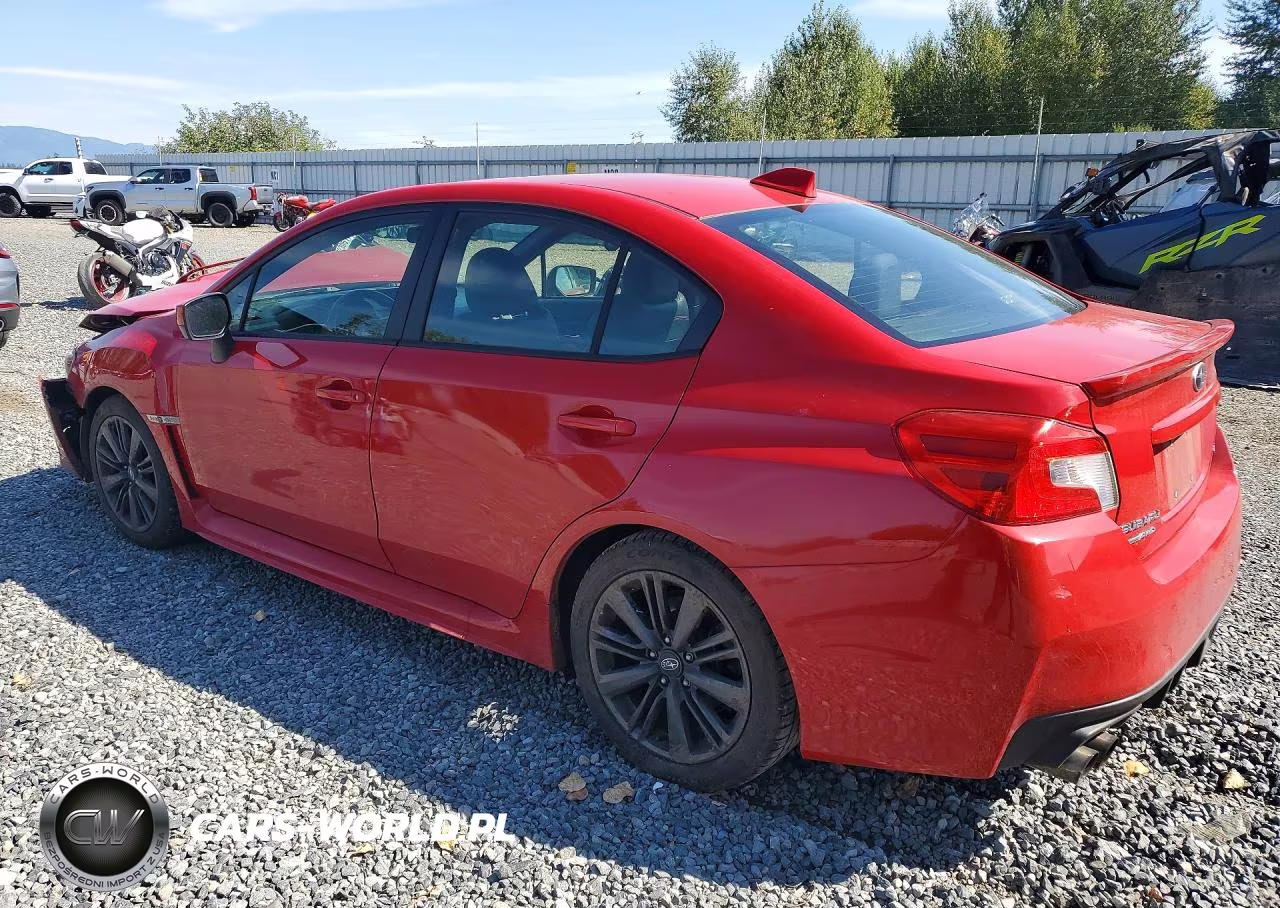 2015 Subaru Wrx Limited VIN:JF1VA1G60F9828885 - 2