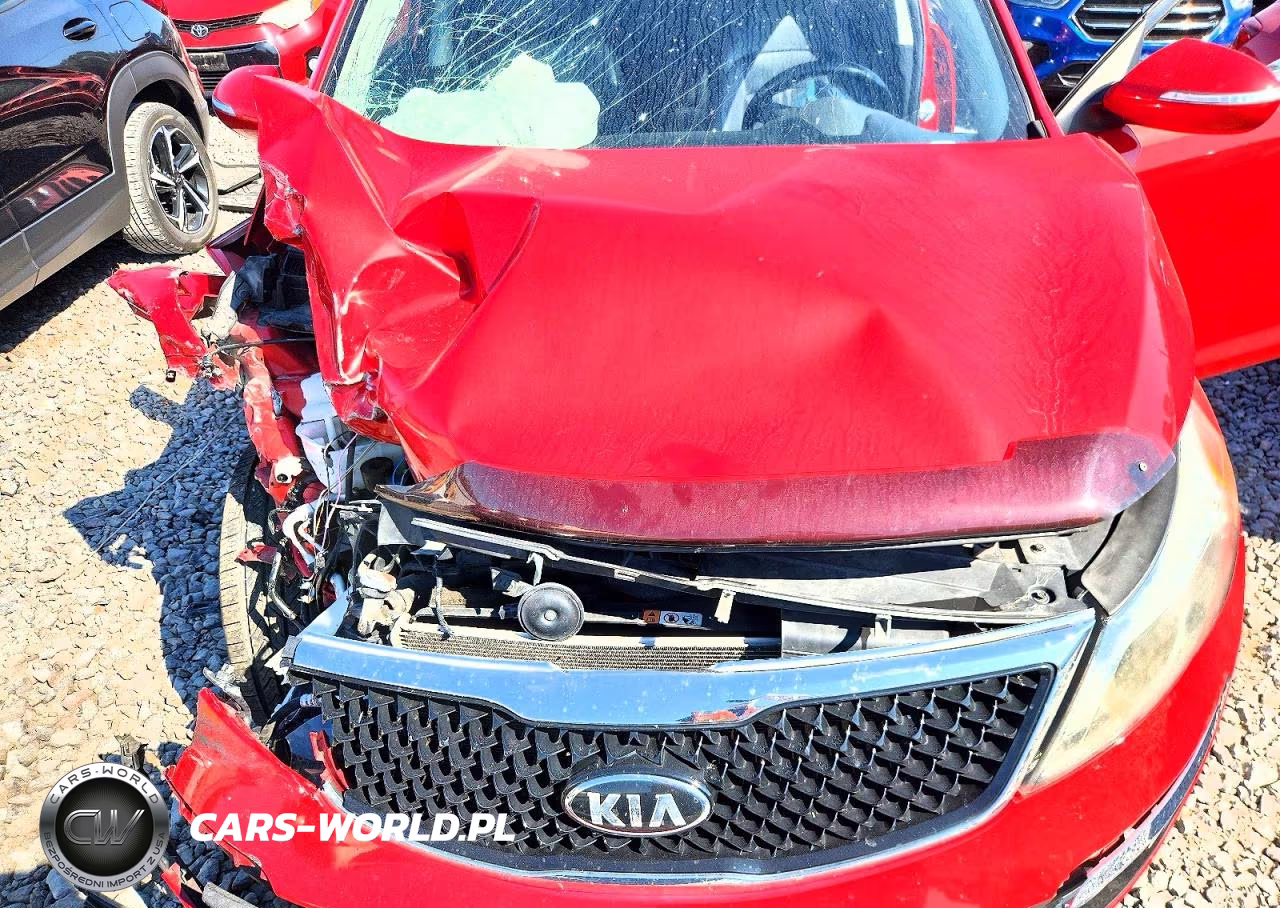 2014 Kia Sportage Ex VIN:KNDPCCAC5E7616212 - 11