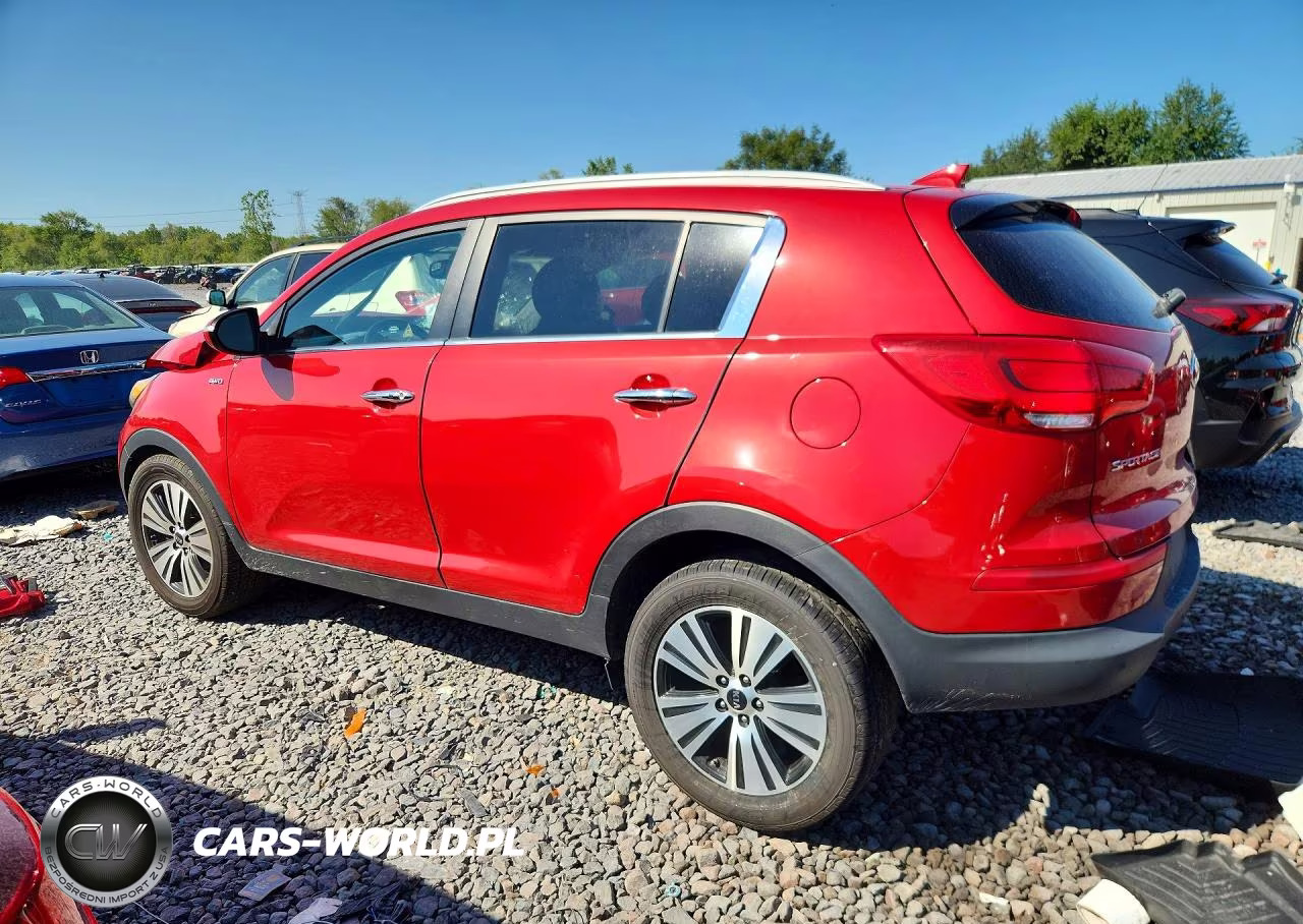 2014 Kia Sportage Ex VIN:KNDPCCAC5E7616212 - 2