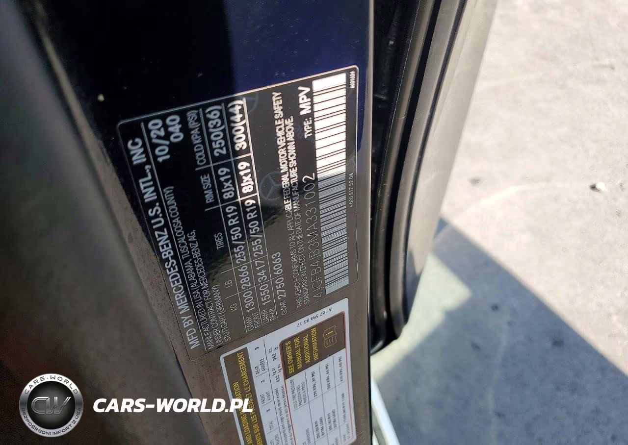 2021 Mercedes-Benz Gle 350 VIN:4JGFB4JB3MA331002 - 13
