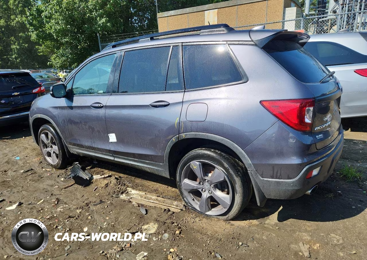 2021 Honda Passport Touring VIN:5FNYF8H96MB021641 - 2