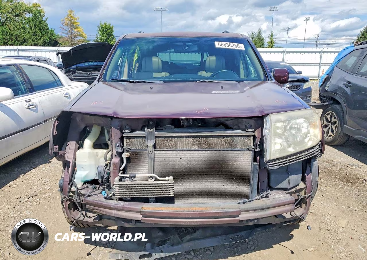 2010 Honda Pilot Exl VIN:5FNYF4H68AB037088 - 5