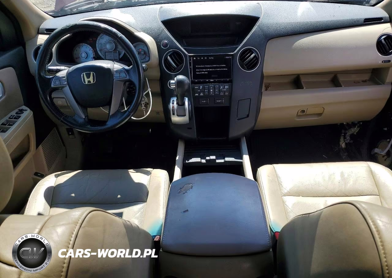 2010 Honda Pilot Exl VIN:5FNYF4H68AB037088 - 8